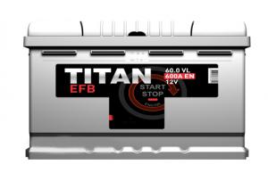 Аккумуляторная батарея  Титан 60 А/ч п.п. 600A/EN (242х175х190) EFB