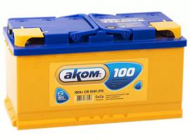 Аккумуляторная батарея  АКОМ 100А.ч о.п. 920A/EN (353*175*190)