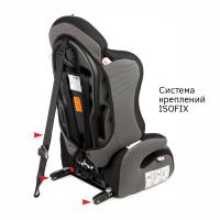 Кресло детское SIGER Прайм ISOFIX серый 1-12 лет,9-36 кг. КРЕС0148_3