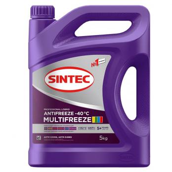 Антифриз SINTEC ANTIFREEZE MULTI FREEZE 5кг