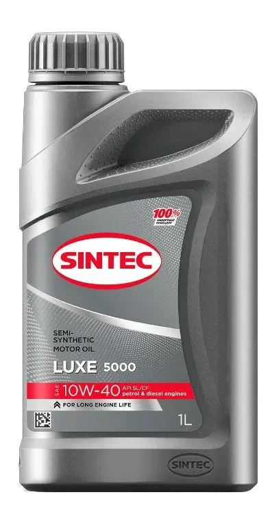 SINTEC  Люкс 10w40   1л. SL/CF п/с мотор. масло