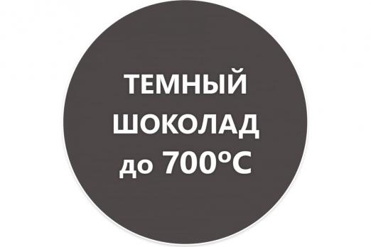 Термостойкая эмаль Elcon  темный шоколад 700 градусов (0,8кг)