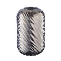 Декоративная ваза Волна,Д120 Ш120 В200,серебряный