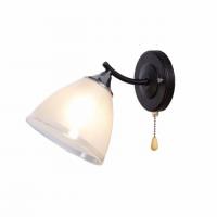 Бра 1*60Вт E27 MD.1092-1-W BK+CH